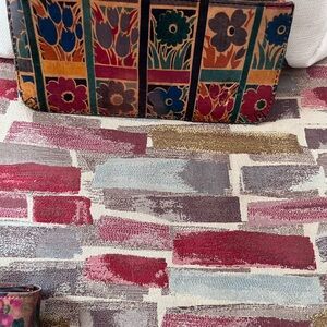 Patricia Nash Multicolor Floral Clutch